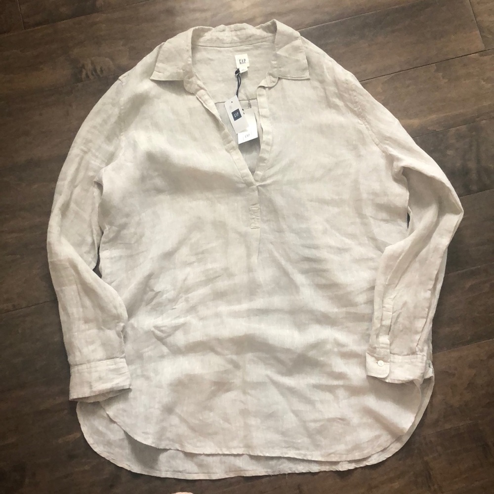 GAP linen top size L